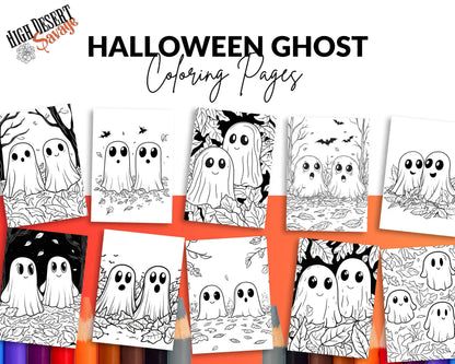 High Desert Savage Ghost Coloring Sheets Download - 10