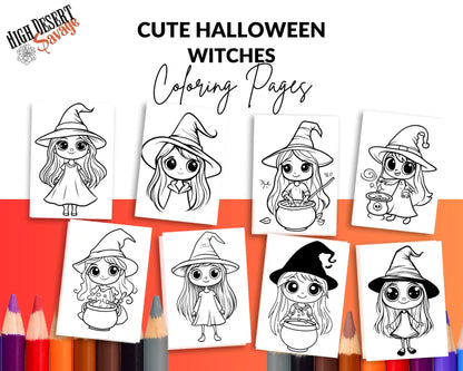 High Desert Savage Witches Coloring Sheets Download Images