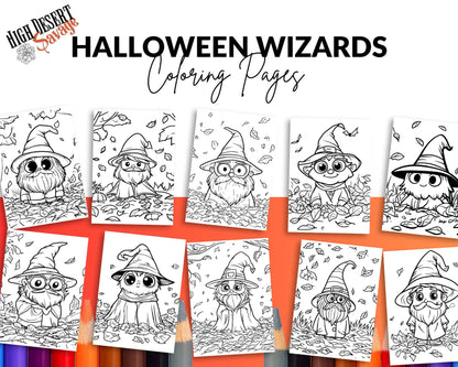 High Desert Savage Wizards Coloring Sheets Download Images