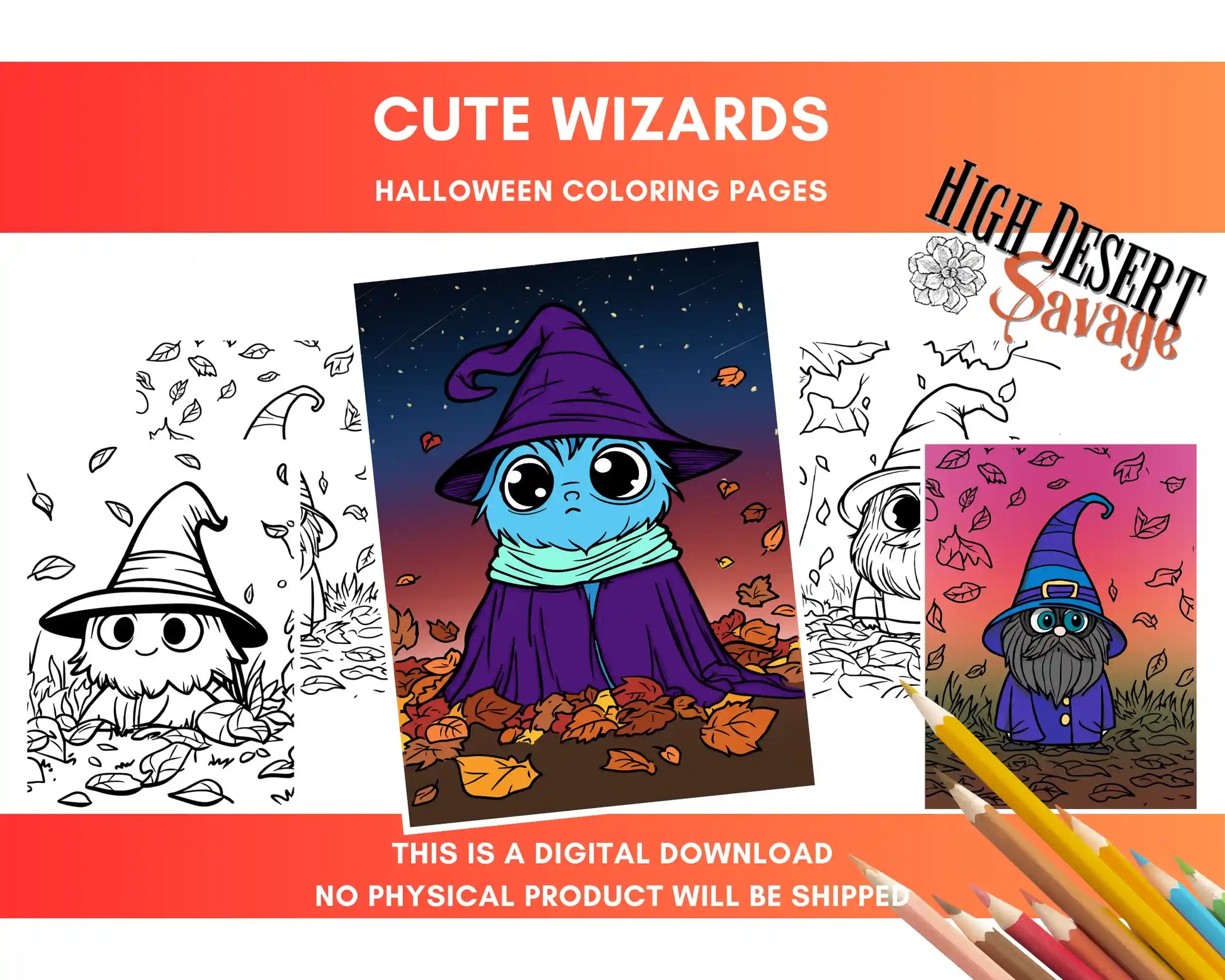 High Desert Savage Wizards Coloring Sheets Download Images