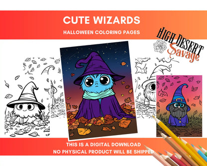 High Desert Savage Wizards Coloring Sheets Download Images